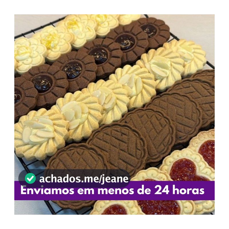 Kit 8 Cortadores e Marcadores para Biscoito Monica Moriel Masterclass Crocância Linzer
