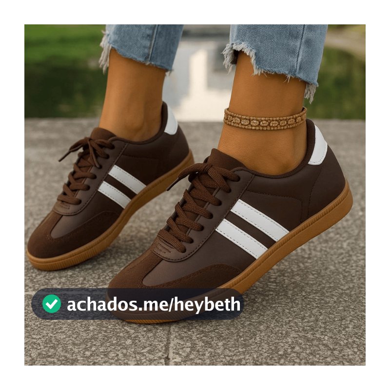Tênis Feminino Samba Casual Urbano Leve Macio Confortável Tendência Moda