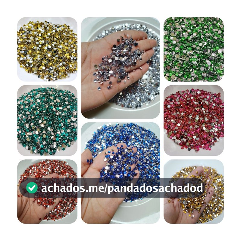 Chaton Strass 4mm Ss16 Pedrarias Unhas Artesanatos Maquiagem