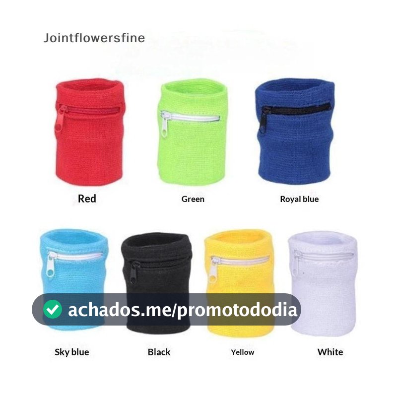 JTFF Carteira De Pulso Com Zíper Durável Bolsa De Armazenamento De Pulseira Macia Para Moedas Chave Pequenos Itens Ideai