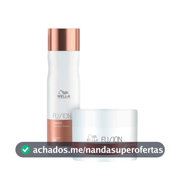 Kit Fusion Shampoo & Máscara - Wella Professionals