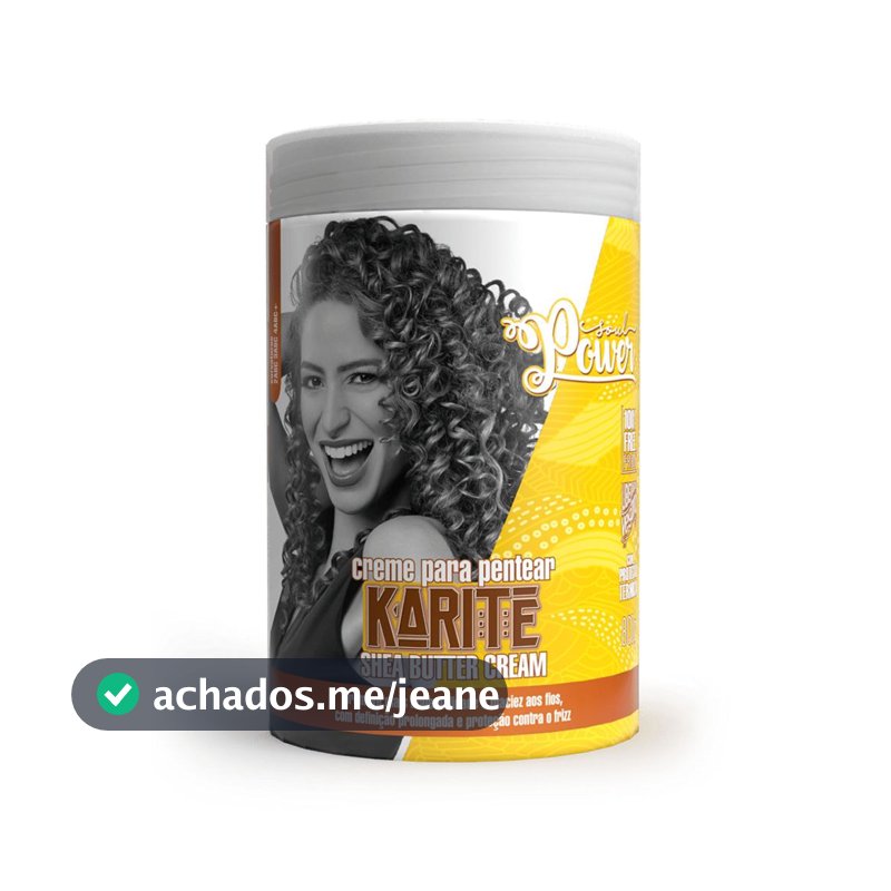 Creme Para Pentear  Karité Soul Power 800g