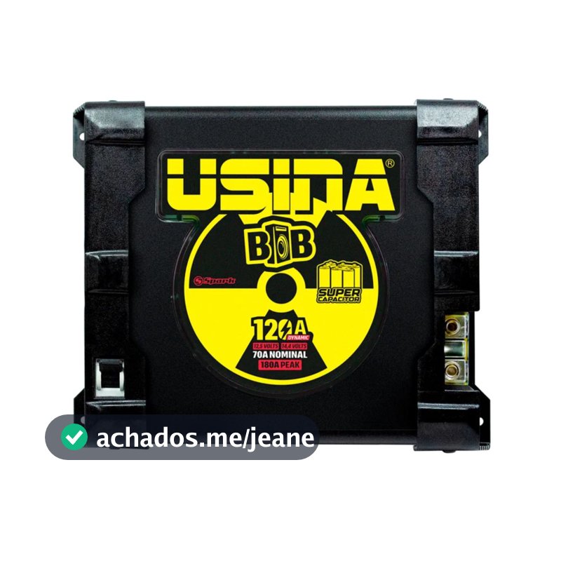 Fonte Usina Bob Super Capacitor 120A Dynamic 12V Bivolt