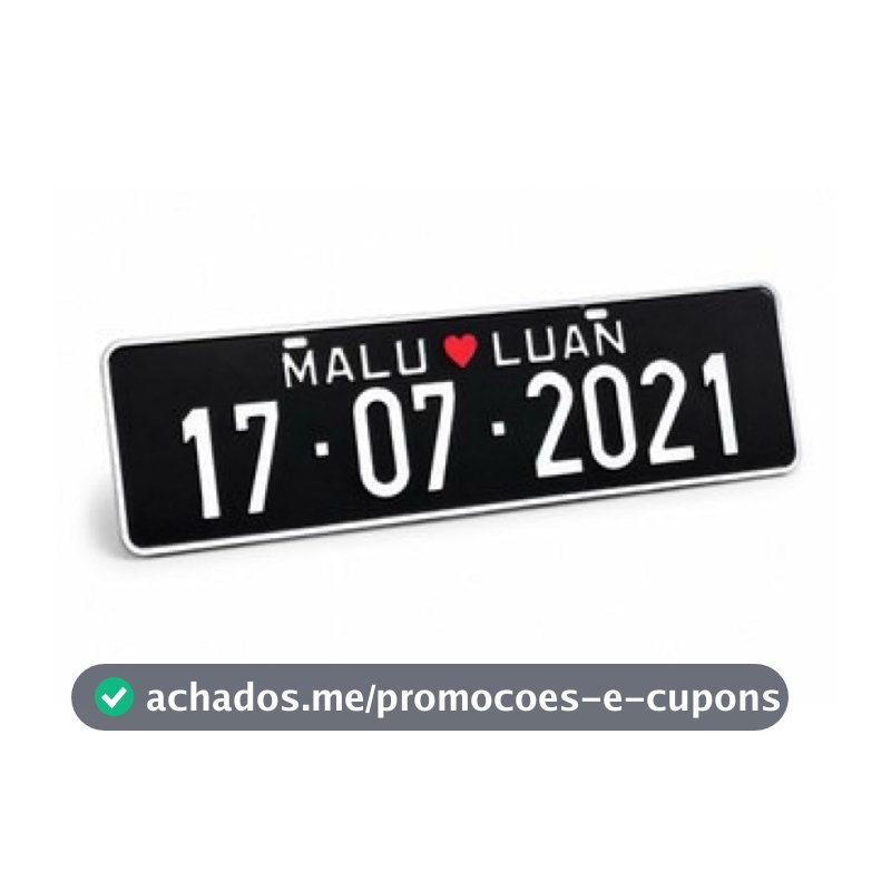Placa Casamento Personalizada PVC 15x40