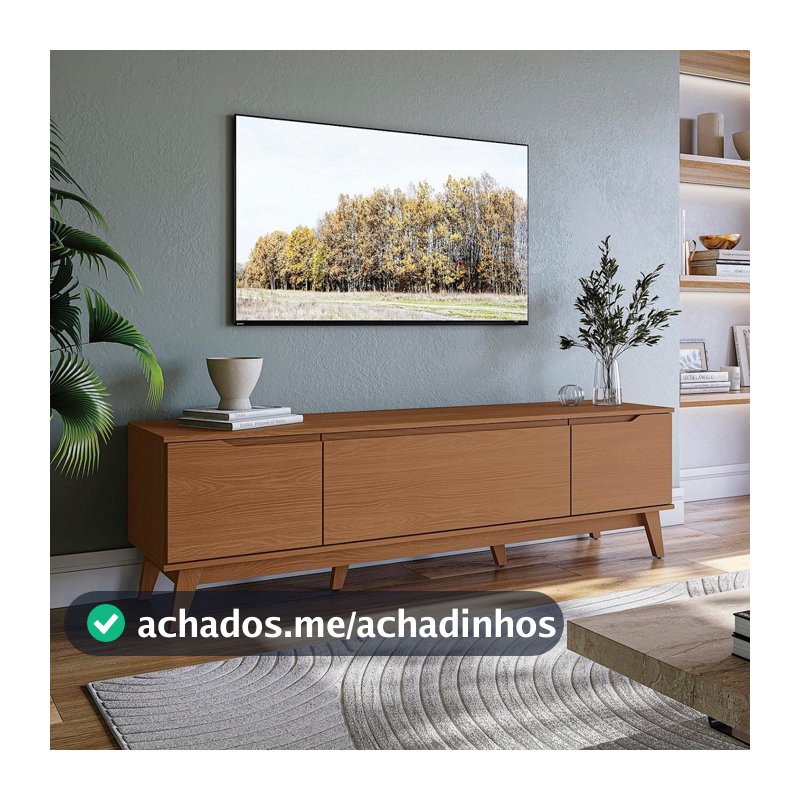 Rack Kappesberg 3 Portas Canela 180cm