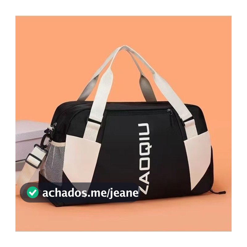 Bolsa de viagem multifuncional para mulheres – Bolsa grande para academia, com alça de ombro  008 MM.loja