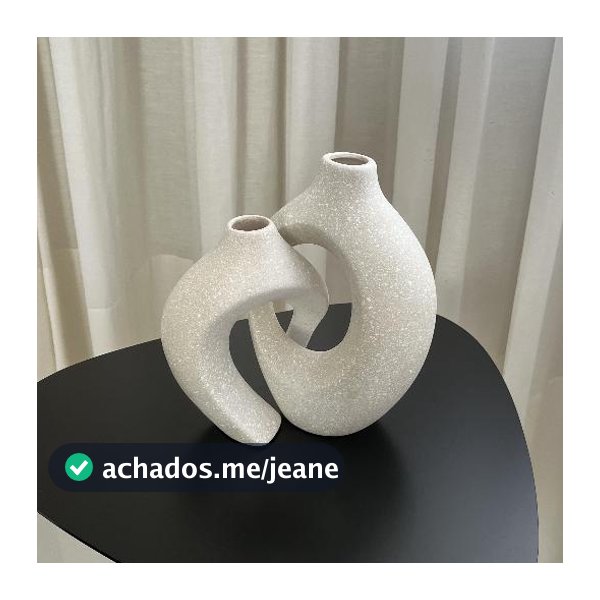 Kit Dupla Vaso Monaco Decoração Casa Sala Escritório