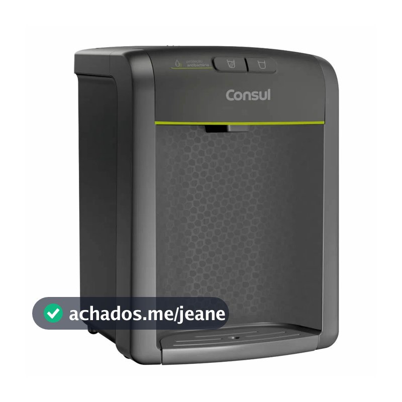 Purificador de Água Consul Refrigerado CPB34AFVNA Cinza Bivolt