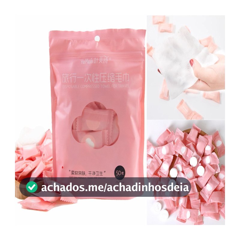 kit 100 unidades toalha Desidratada Descartavel 100un Sale