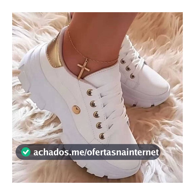 Tênis feminino mais vendido lançamento na promoçao PLATAFORMA lindo 4.0 trabalho barato