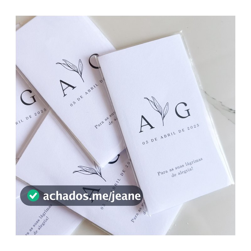 Lágrimas de Alegria Personalizadas para Casamento | Iniciais e Data ou Arte Personalizada