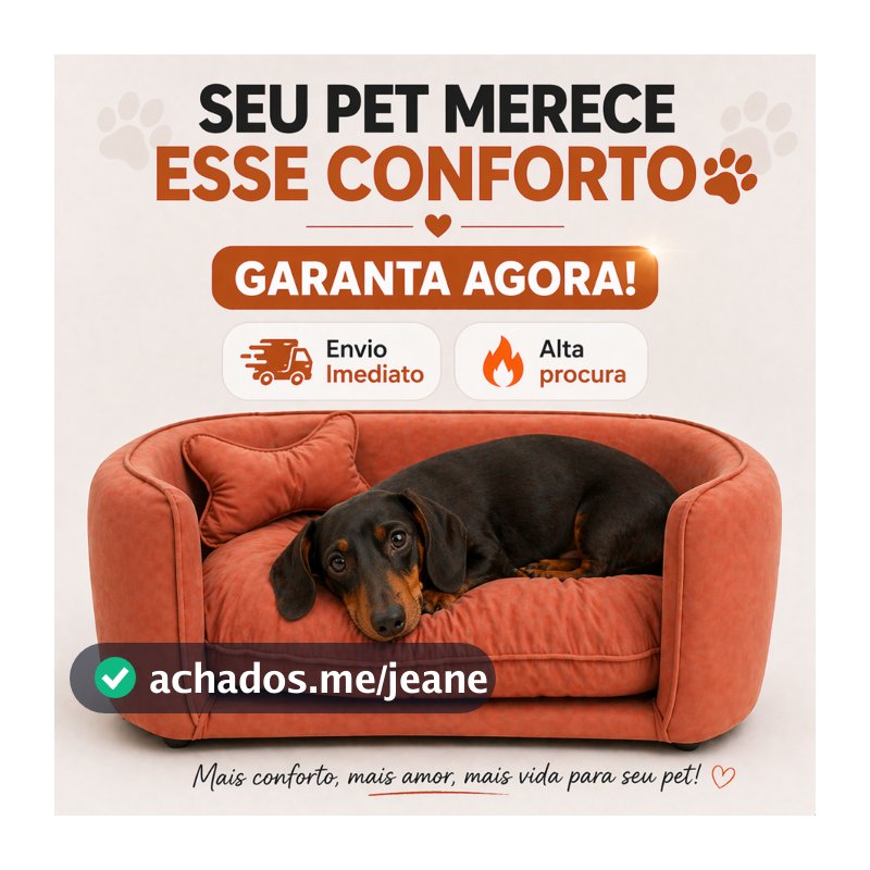 Cama para Cachorro Pet Premium Suede Macio Almofada Alta Qualidade - Caminha Poltrona Sofá Pet