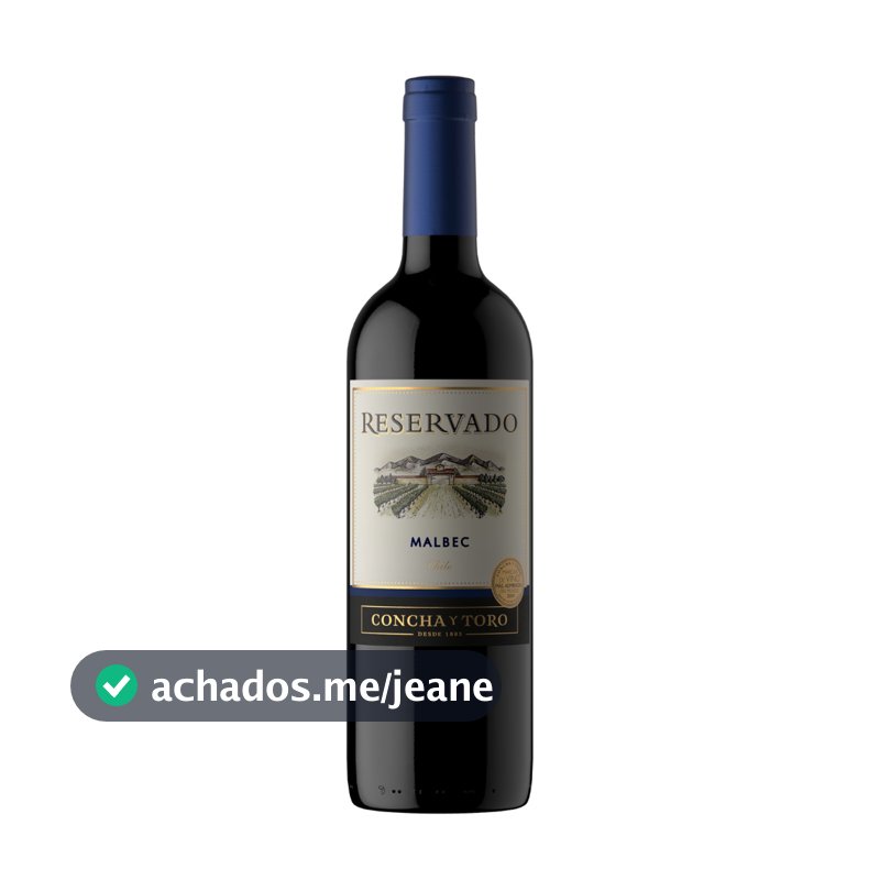 Vinho Chileno Reservado Malbec 750ml