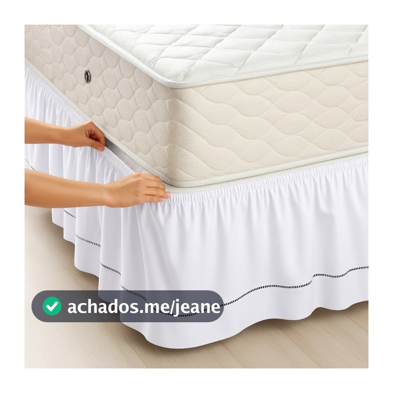 Saia Ponto Palito Premium 180 fios  – Combina com Qualquer Enxoval
