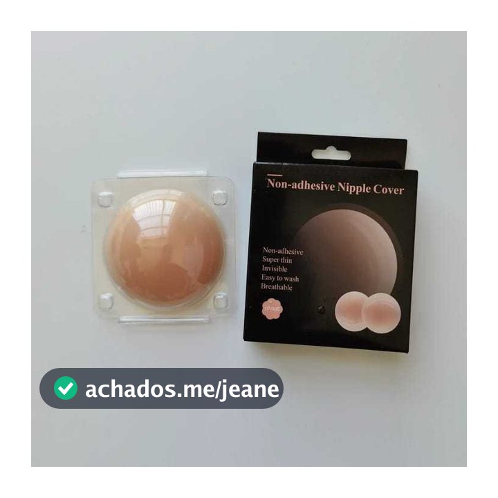 Protetor Tapa Mamilos Silicone Tapa Bico Sem Cola Não Adesivo Bx-008 JH