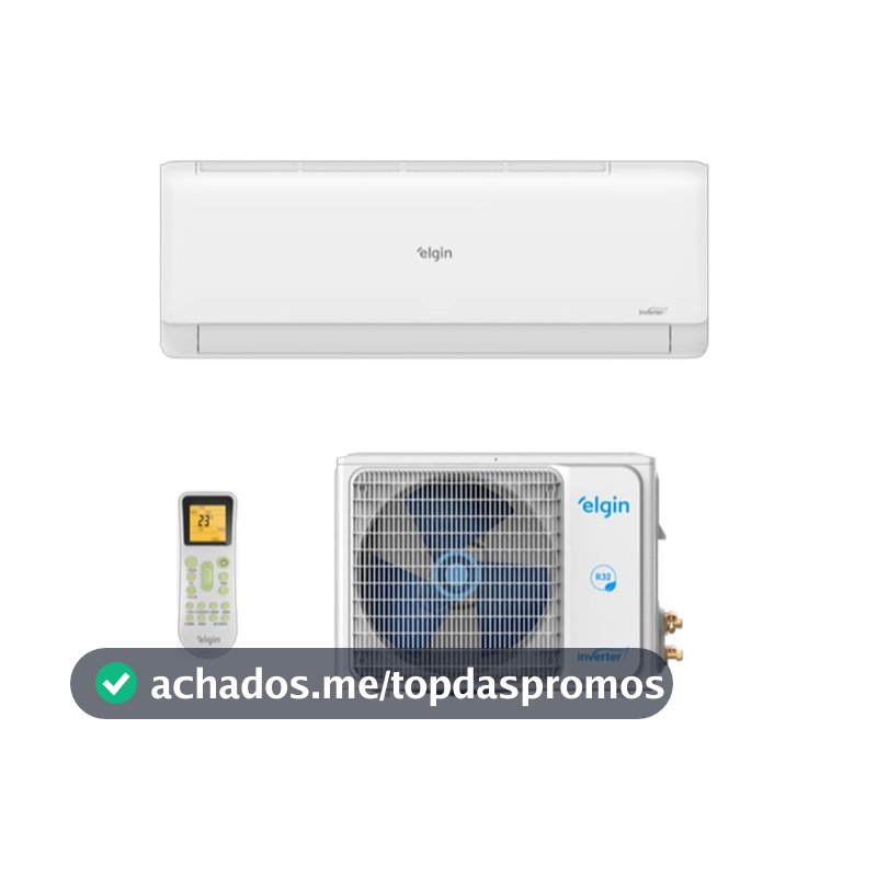 Ar Condicionado Split Elgin 12000 Btus Eco Inverter II Wi-fi Frio HJFC12C2WECE 220v