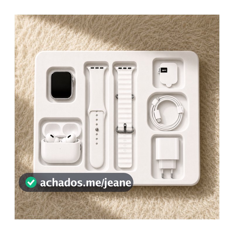 Smartwatch Original MiniPro Série10 2026 com Chamada Bluetooth, Calculadora e Resistência à Água IP67 Envio de São Paulo