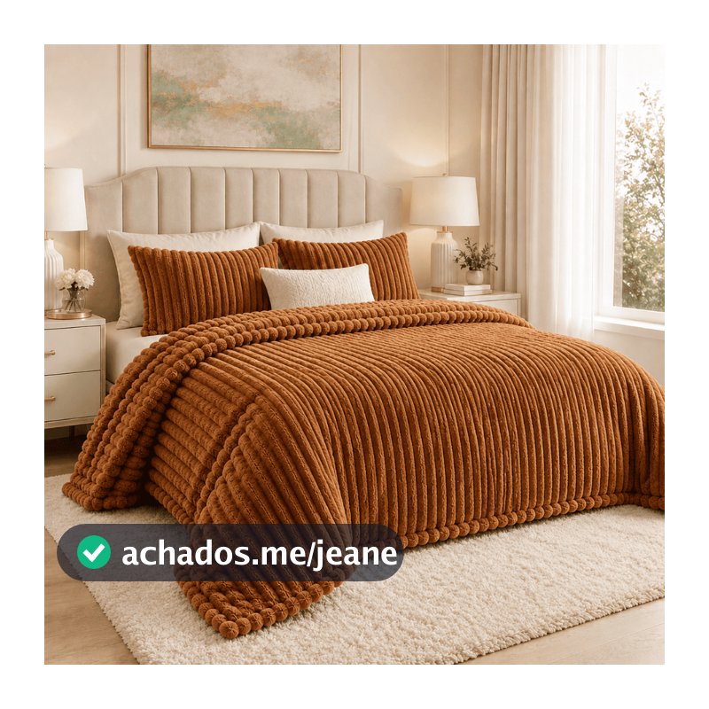 Manta Canelada Lisa Premium 2,00 x 1,80 mt