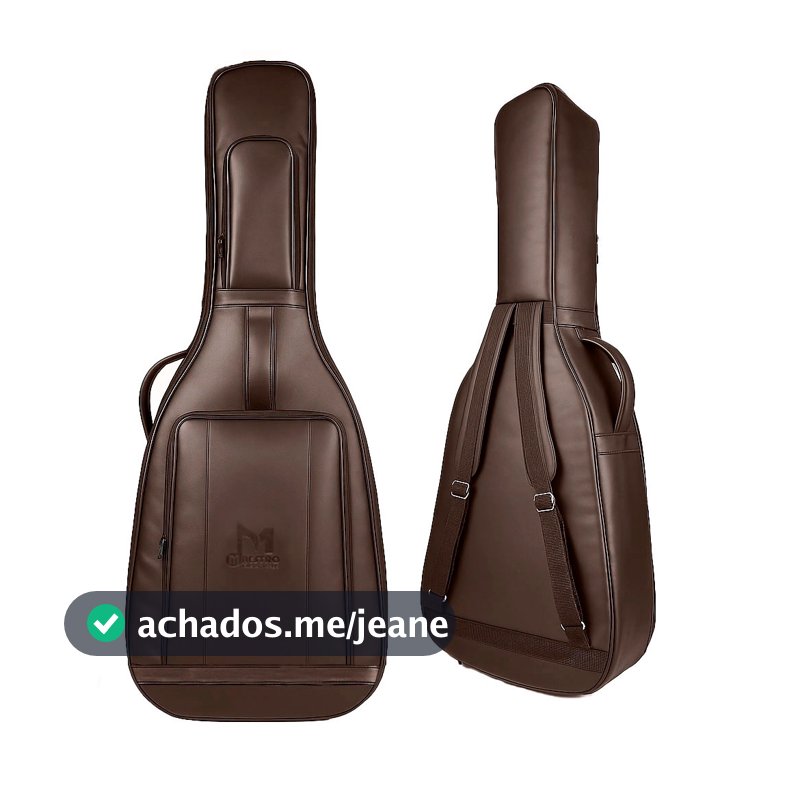 Bag Para Violão 100% Couro ecológico Semicase Maestro para Violão