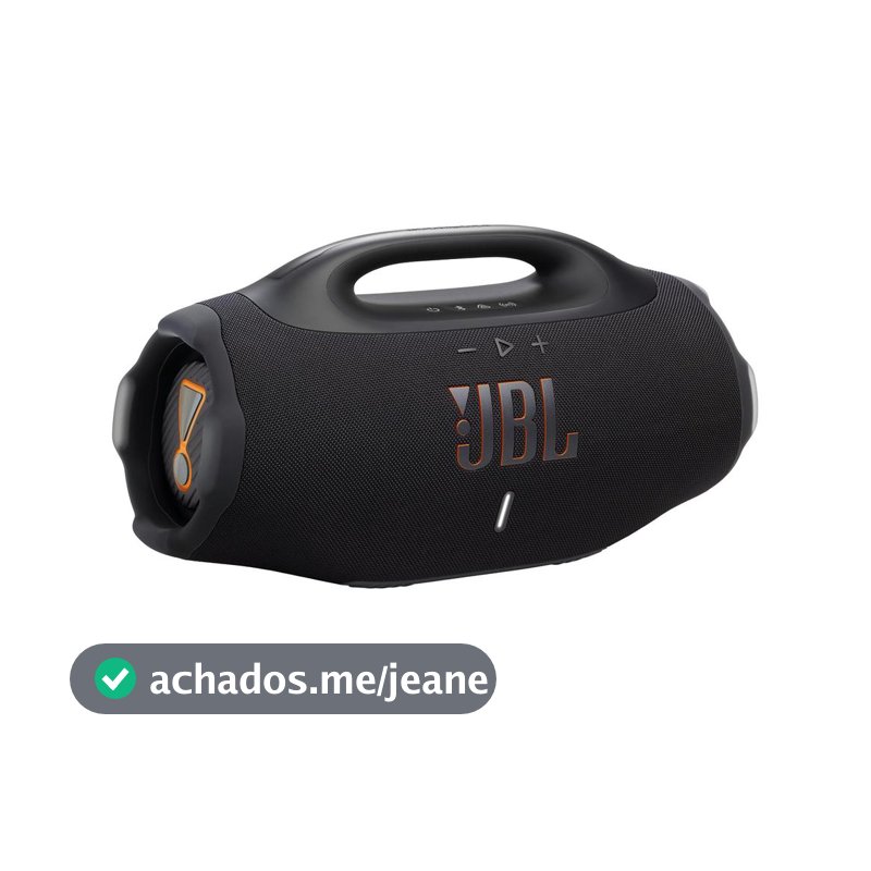 Caixa de Som JBL Boombox 4 Auracast IP68 Bluetooth - Preto