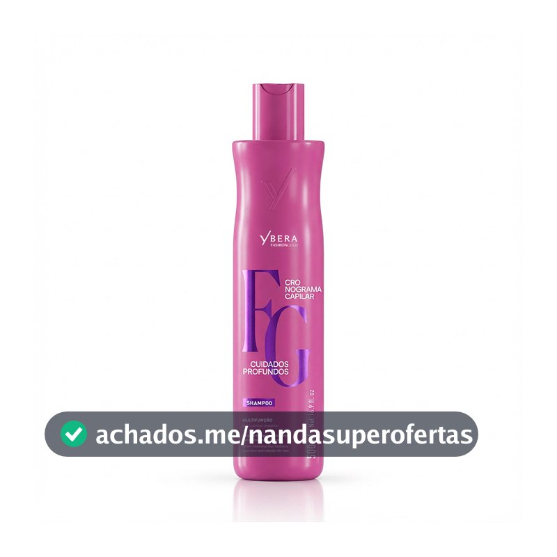 Shampoo Cronograma Capilar Cuidados Profundos - Fashion Gold