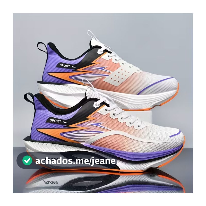 Tênis De Corrida Profissional Para , Placa De Carbono , Malha Respirável , Absorção De Choque , Tamanhos 35-45