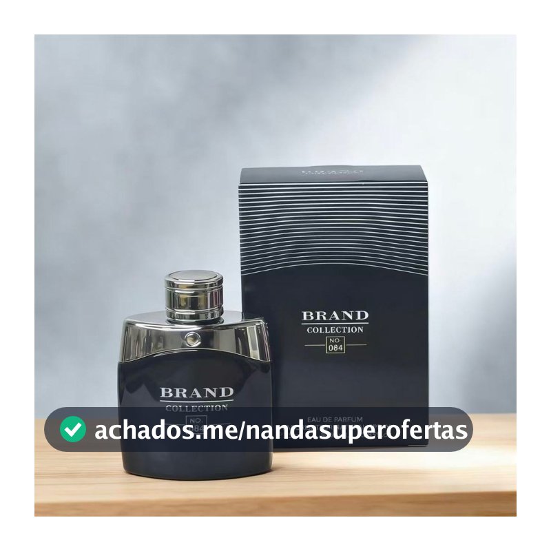 Brand Collection N° 084- Perfume Fe Masculino de 25ml perfume pequeno para bolsa