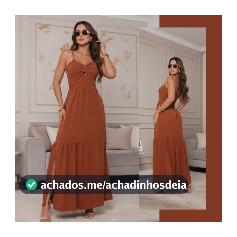 Vestido De Festa Longo Feminino Super Promoção