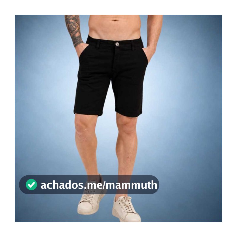Bermuda Masculina Sarja Social Line Aggregate Premium Casual Esporte Fino Confortável
