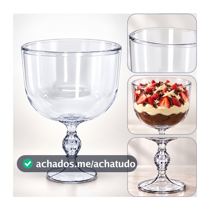 14 Taça americana exclusive sem  tampa 1.250 ml (CHOCO) OFF