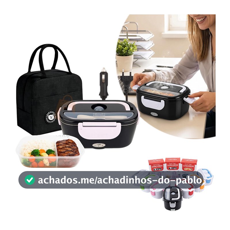 1.5L Marmita Elétrica Veicular Bivolt P/ Carro Casa Taxi Uber Caminhão 12V 24V 110V 220V yoyobel