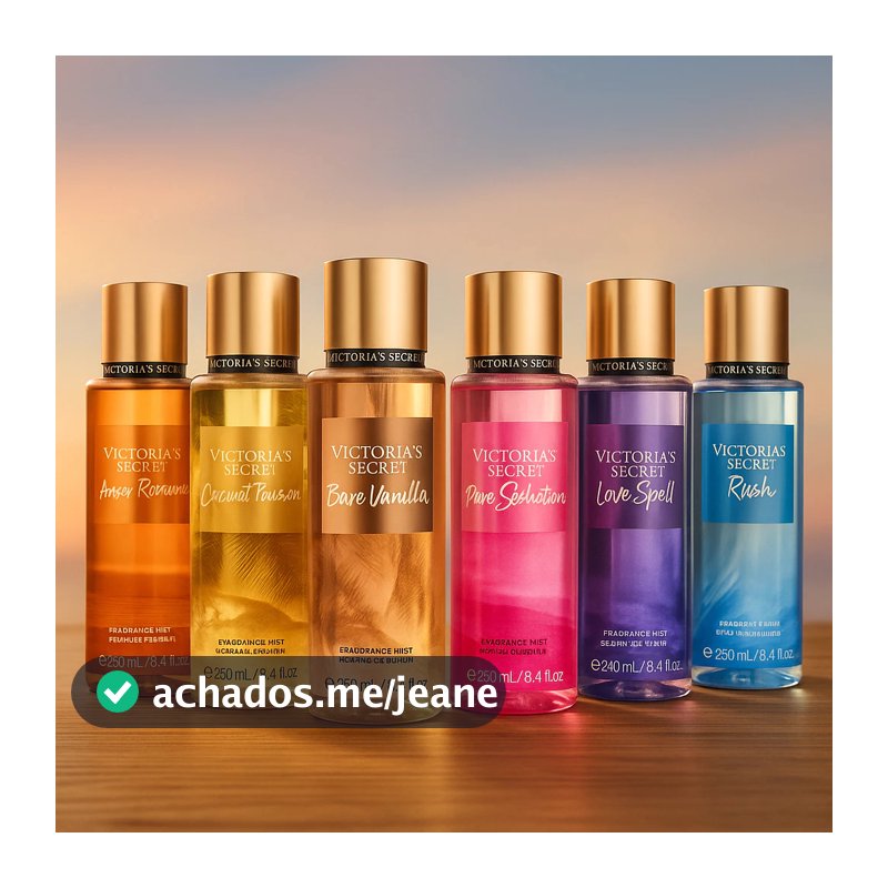 Body Splash Victoria's Secret Original Fragrance Mist 250ml Perfume Corporal