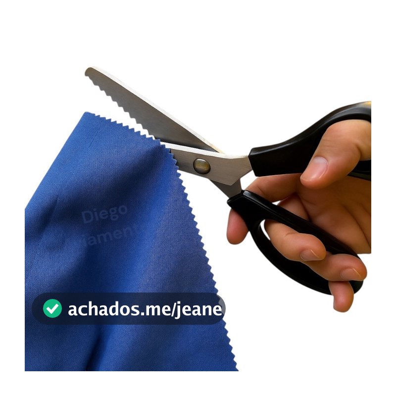 Tesoura Picotar Lanmax 24 cm – Cabo Ergonômico Inox