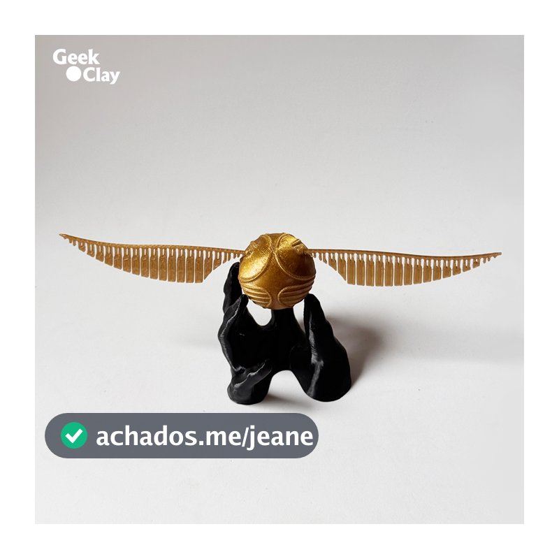 Pomo De Ouro Decorativo Realista - Item Colecionável Geek Decoração - Envio Rápido