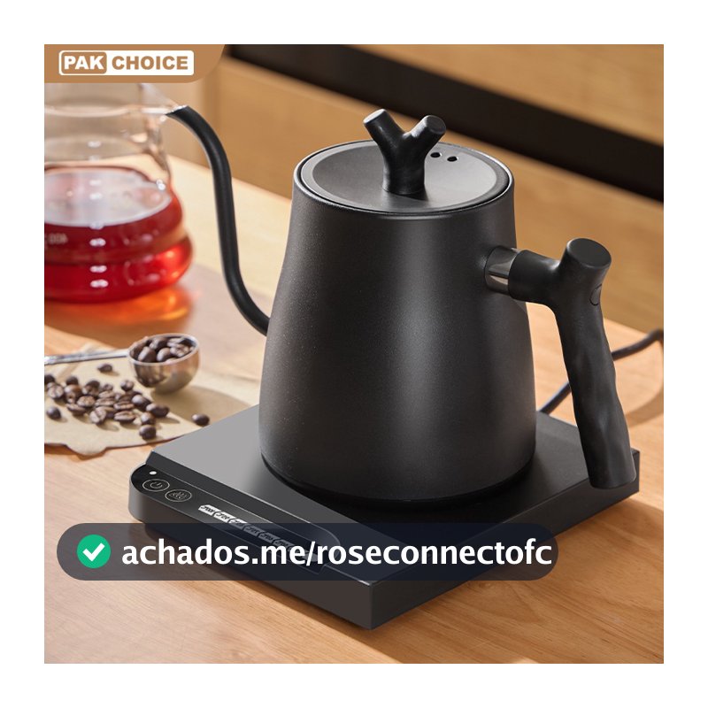 Chaleira Inox Escovado 1.5l Bico Fino Chá Café