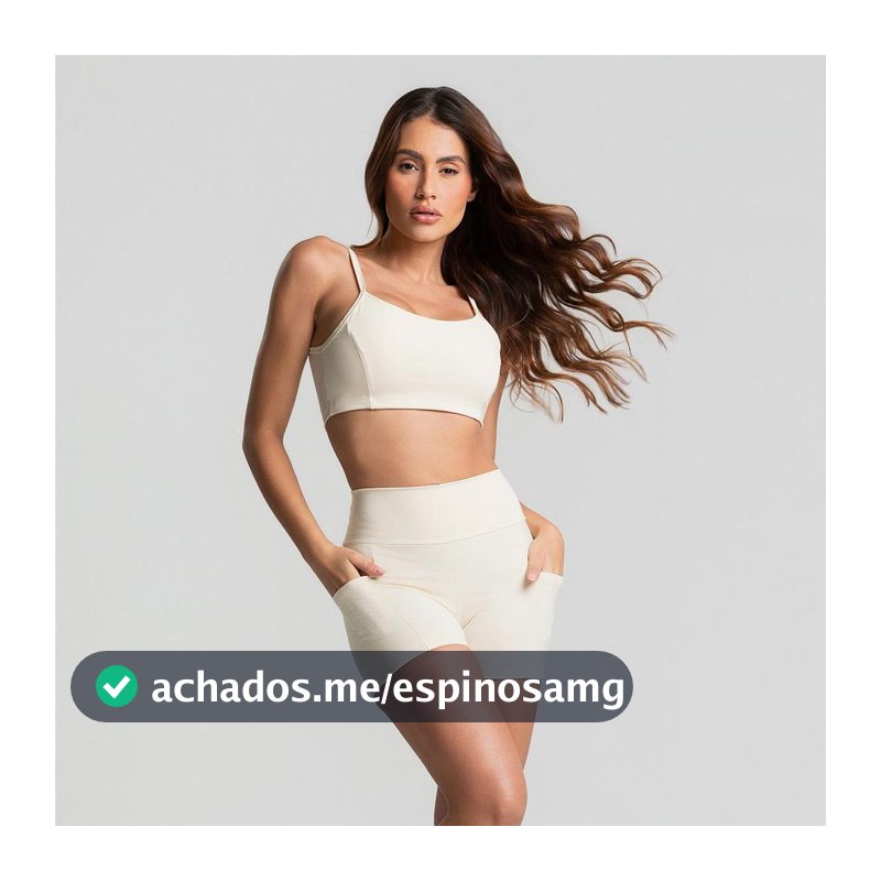 Conjunto Poli Top e Short  com Bolso Fitness para Academia Treino Zero Transparência