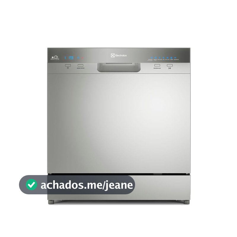 Lava-Louças Electrolux 8 Serviços Inox com Função Higienizar (LL08S)