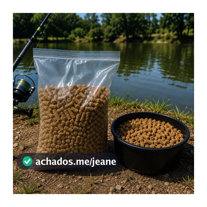 Ração Cevadeira para Pesca 1kg – Ração para Ceva de Peixes