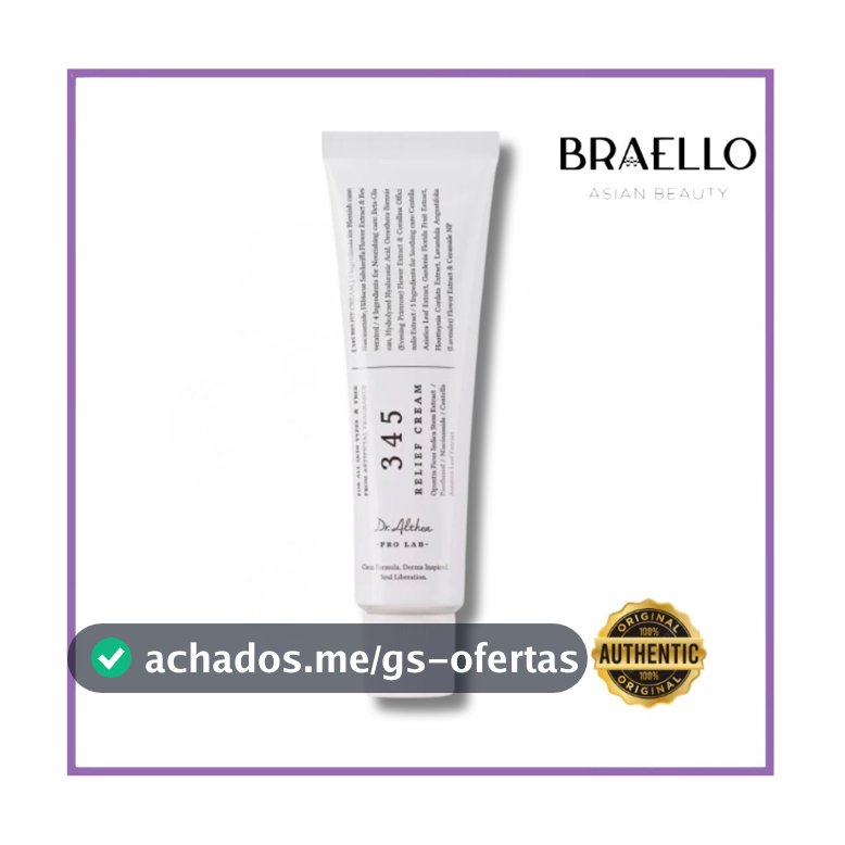 Dr. Althea 345 Relief Creme Calmante Coreano para Pele Sensível 50ml