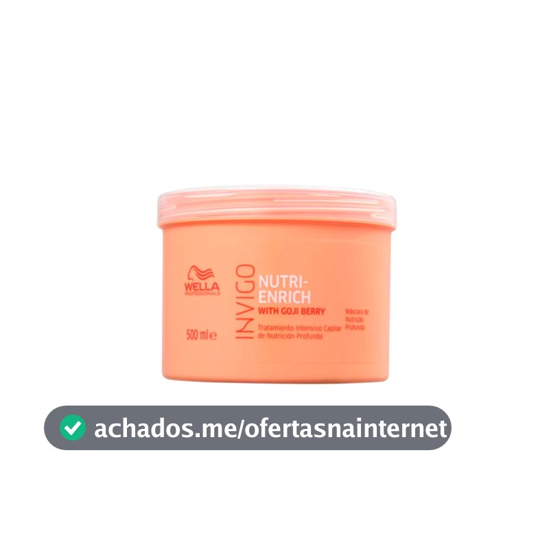 Máscara Invigo Nutri-Enrich 500ml - Wella Professionals