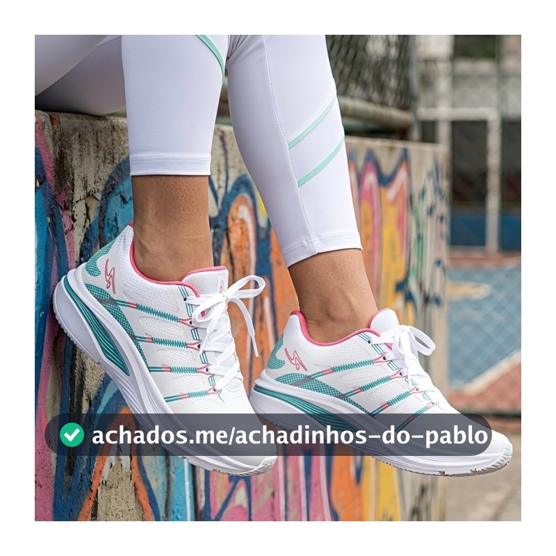 Tenis Feminino Academia Esportivo Caminhada Leve e Confortável