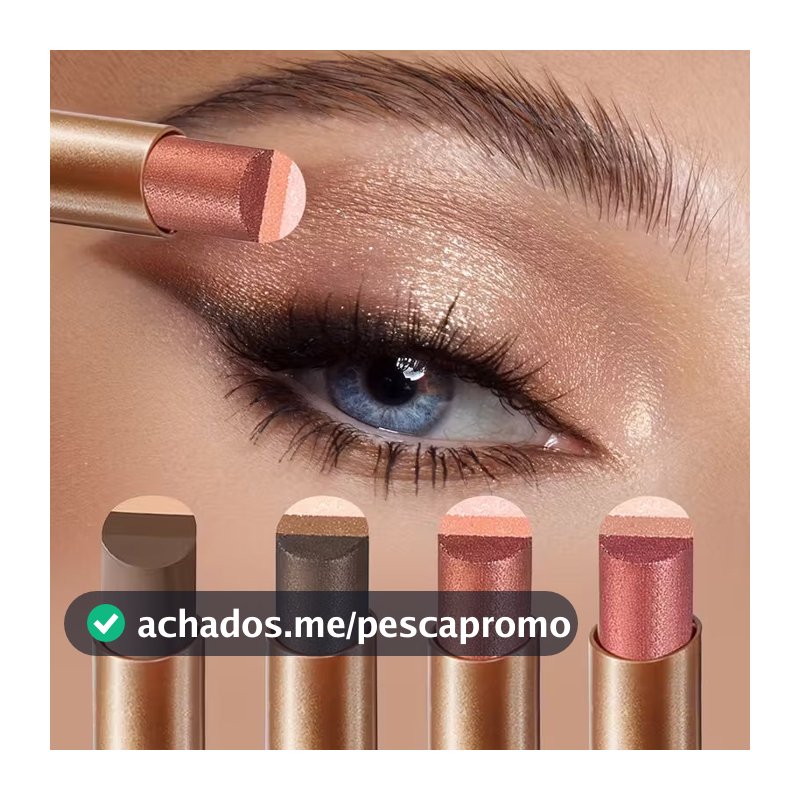 Bastão de Sombra de Olhos, Textura Suave, Fácil de Misturar, Longa Duração, À Prova d'Água, Maquiagem para os Olhos