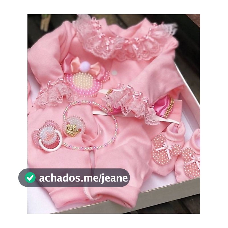 SAIDA MATERNIDADE MENINA 5 PEÇAS