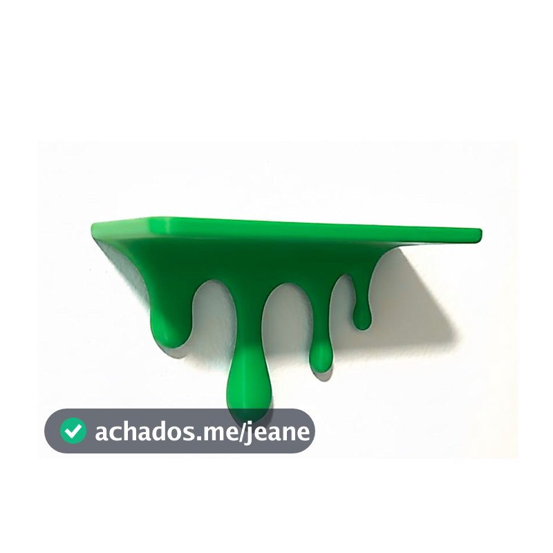 Prateleira para Quarto Escorrendo Decoração Aesthetice 17cm