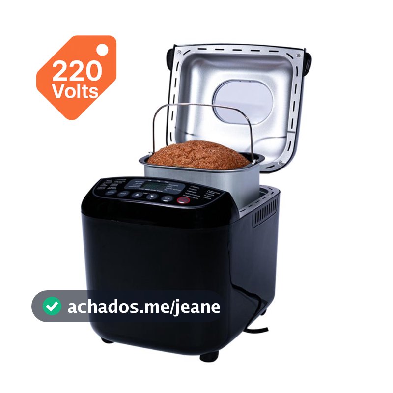 Panificadora 19 Programas Gallant 600w 220v Preta (GPA1E19A_220PT)