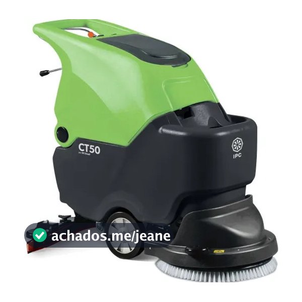 Lavadora Secadora de Pisos com Bateria e Carregador 24v 50 litros 1950mH CT-50 IPC Brasil