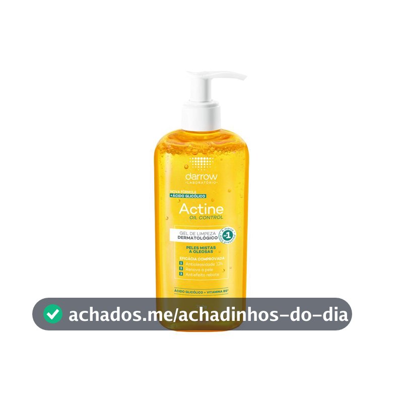 Darrow Actine Oil Control Gel de Limpeza Facial 240g
