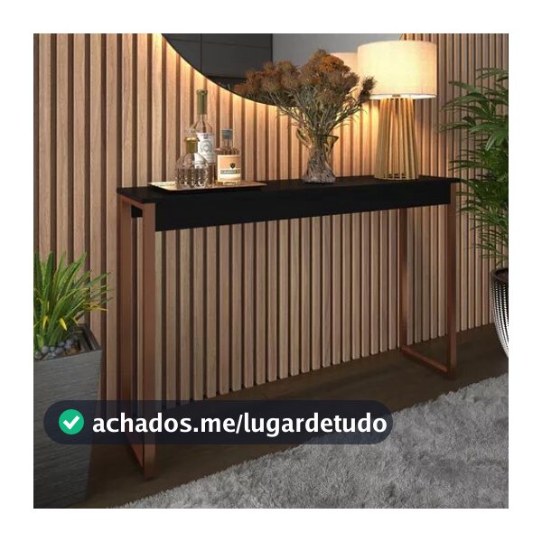 Aparador midas Buffet Multiuso Moderno Cantinho do Café Sala Cozinha Recepção Balcão Wood 90x30