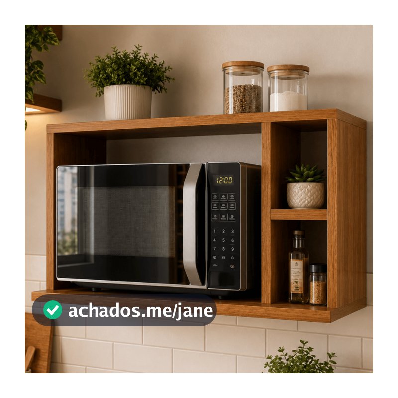 Nicho Suporte De Microondas Forno Organizador Suspenso Para Cozinha