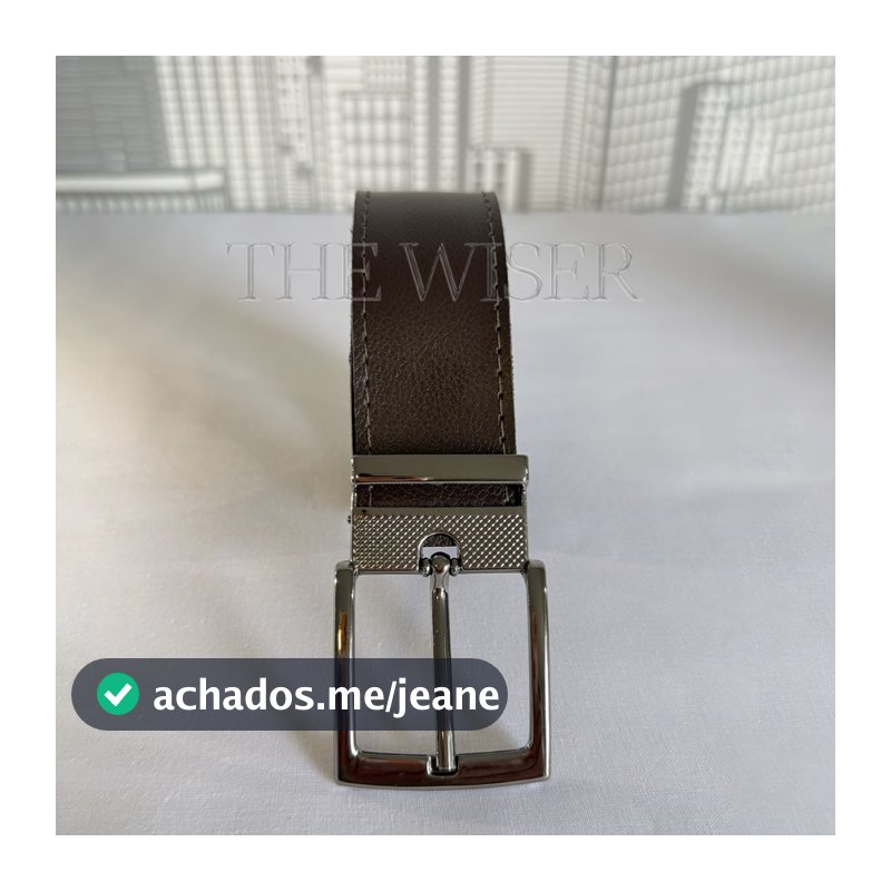 Cinto Masculino - 125 CM Tamanho Único Couro Rock Premium Fivela Níckel Alta Qualidade